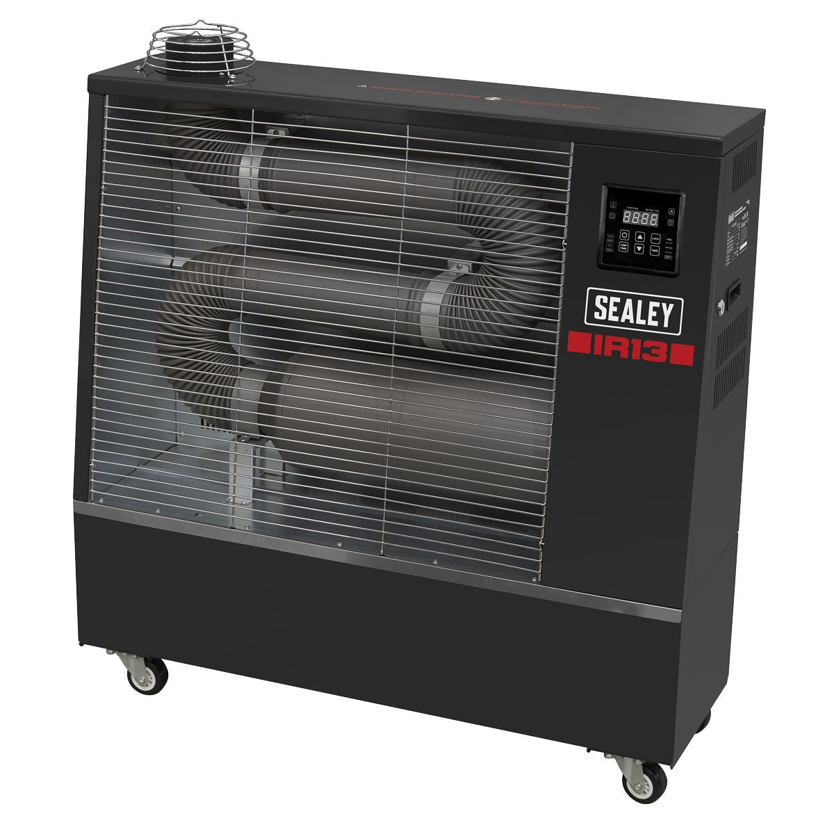 Sealey Industrial Infrared Diesel Heater 13kW - Image 2
