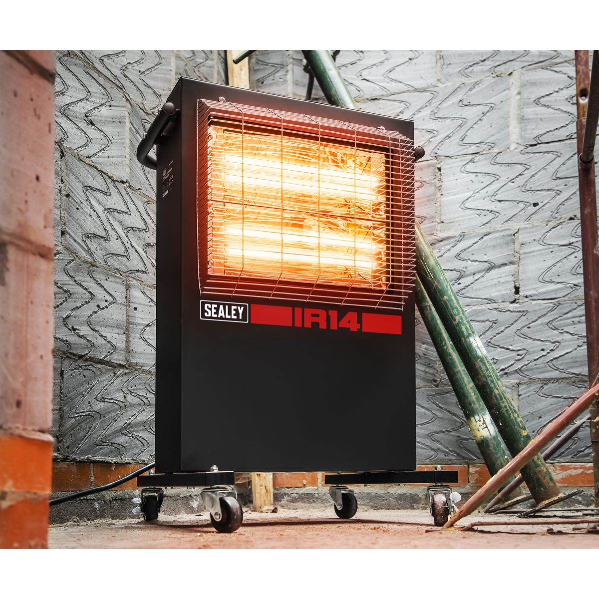 Sealey Infrared Cabinet Heater 1.4/2.8kW 230V - Image 8
