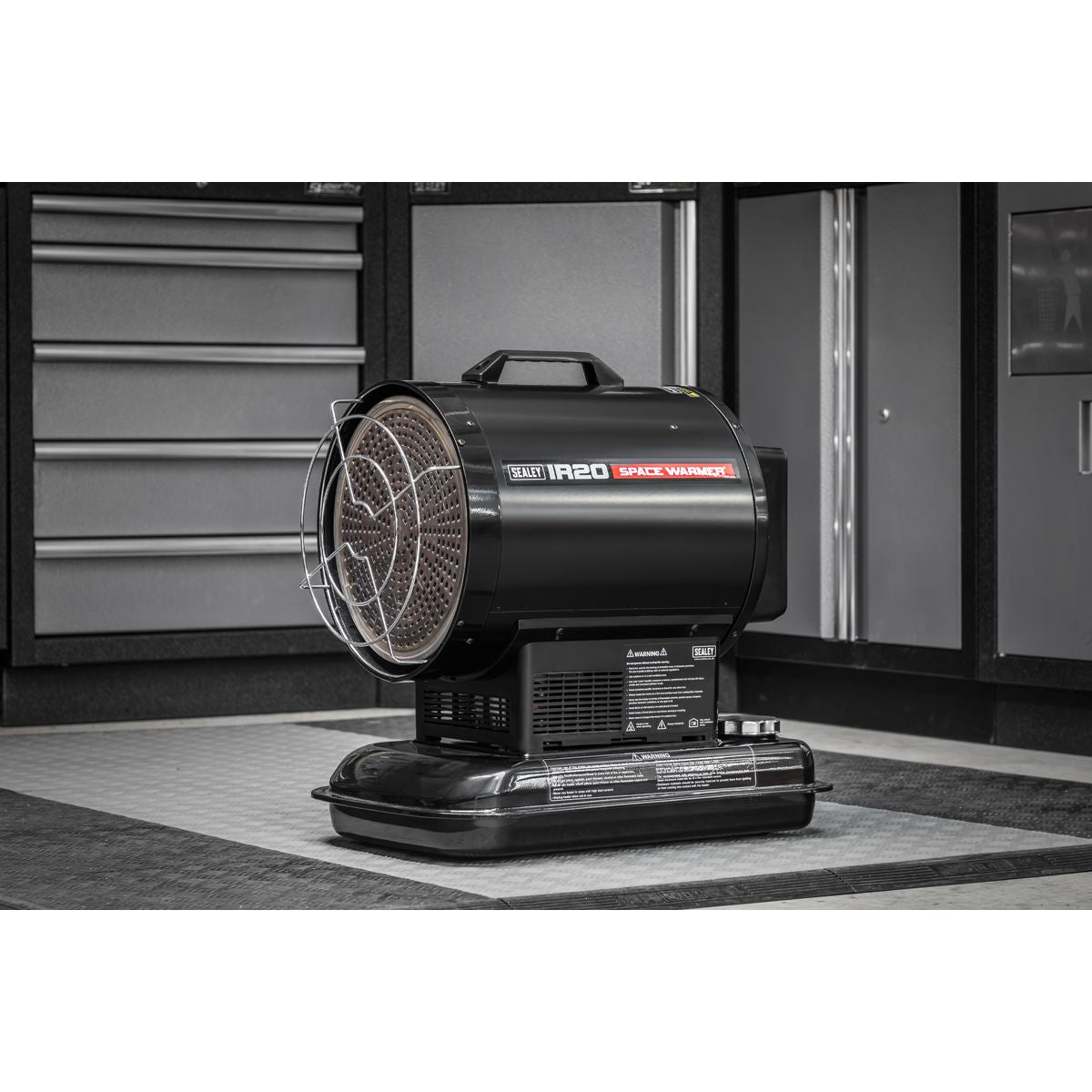 Sealey Space Warmer Infrared Paraffin/Kerosene/Diesel Heater 70,000Btu/hr - Image 5