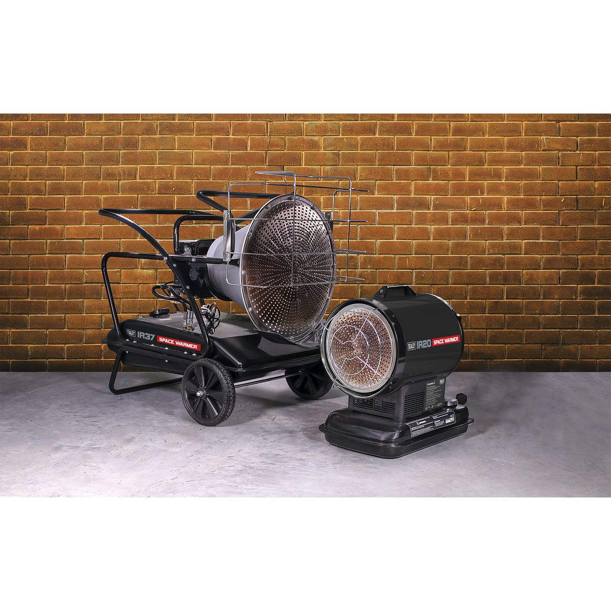 Sealey Space Warmer Infrared Paraffin/Kerosene/Diesel Heater 70,000Btu/hr - Image 9