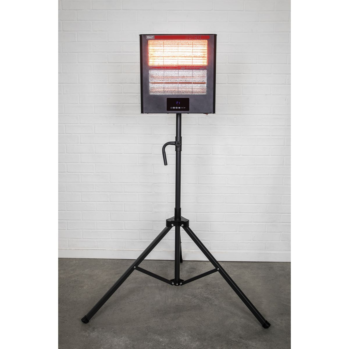 Sealey Infrared Quartz Heater with Tripod Stand 230V 1.4/2.8kW - Image 9