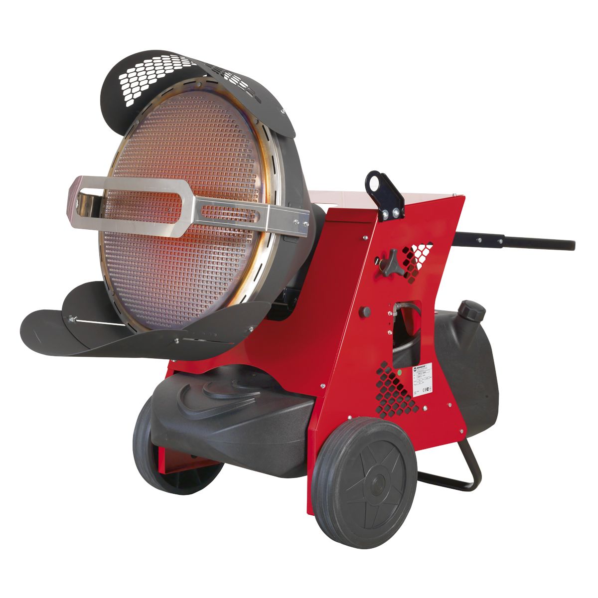 Sealey Infrared Paraffin/Kerosene/Diesel Heater 155,252 Btu/hr 230V - Image 3