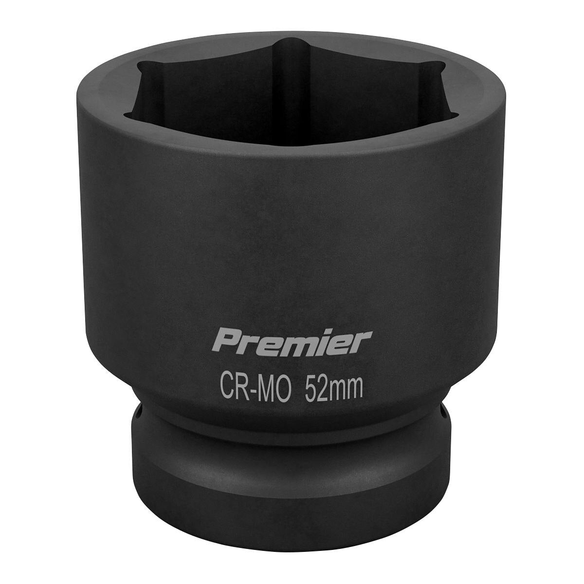 Sealey Premier Impact Socket 1"Sq Drive 52mm - Image 3