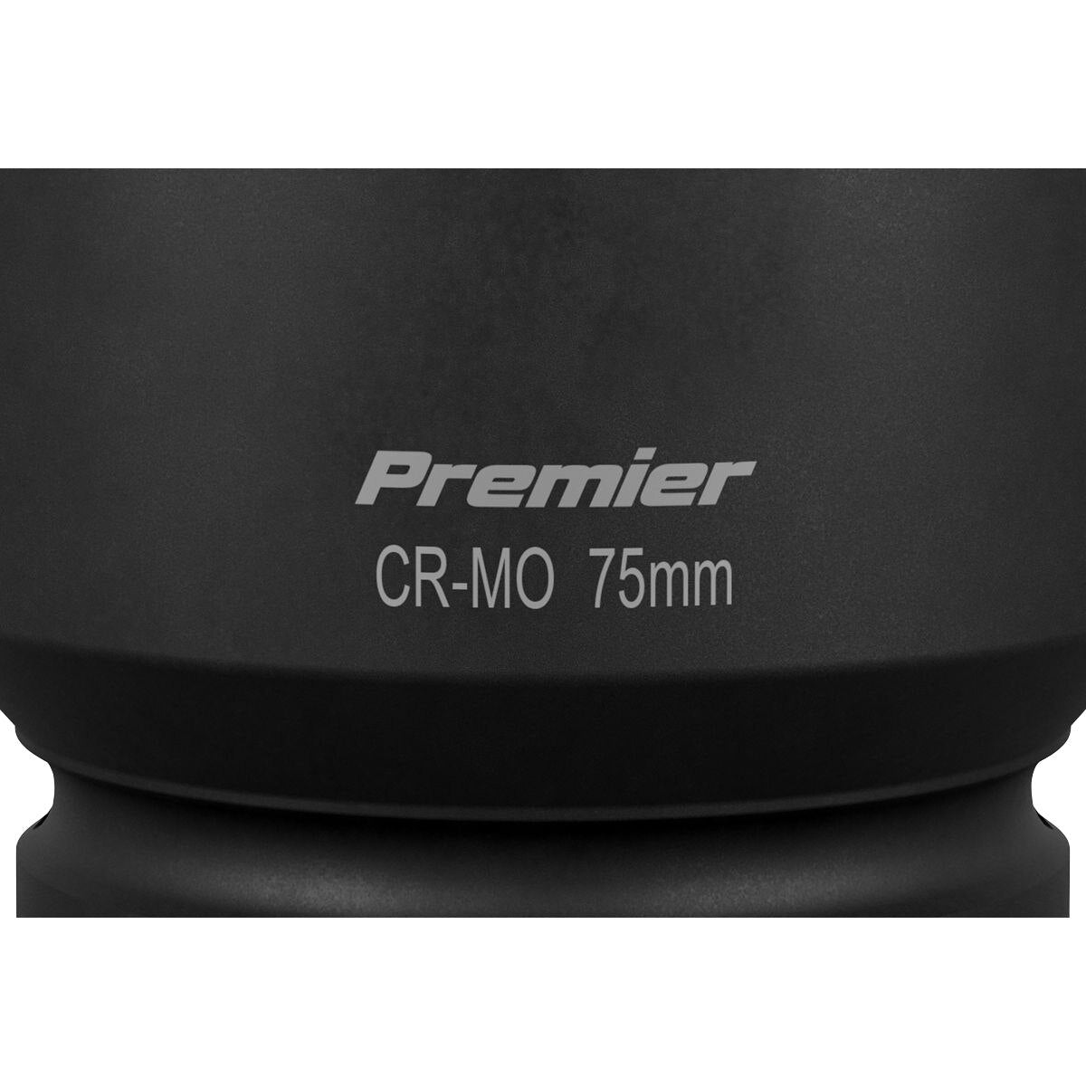 Sealey Premier Deep Impact Socket 1"Sq Drive 75mm - Image 5