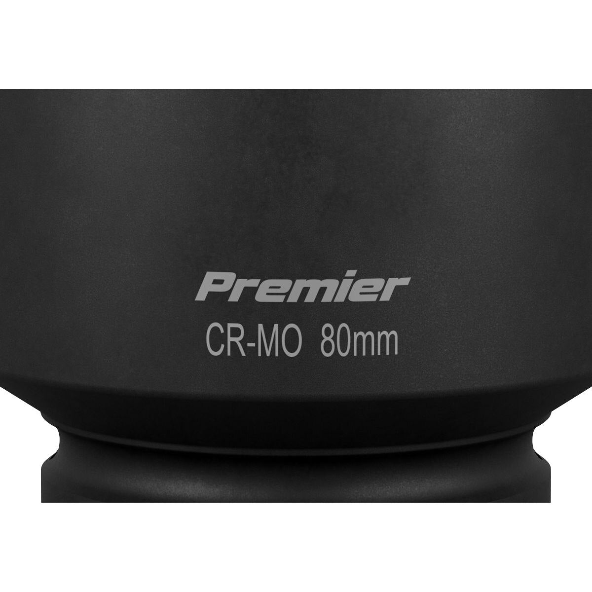 Sealey Premier Impact Socket 1"Sq Drive 80mm - Image 7