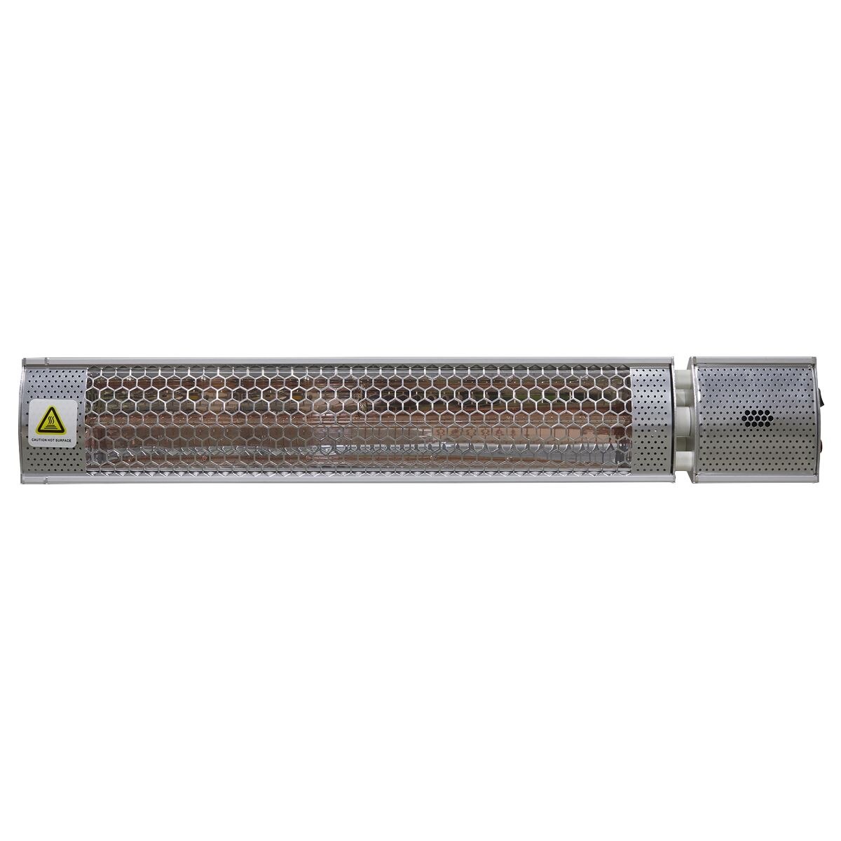Sealey High Efficiency Wall Mounting Infrared Short Wave Heater 2000W/230V - Image 6