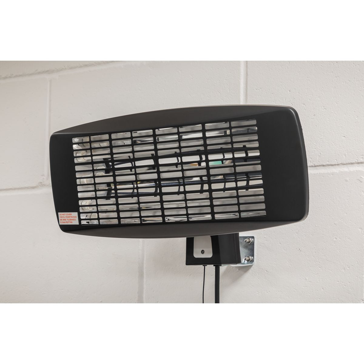 Sealey Wall Mounting Infrared Quartz Heater 2000W/230V - Image 5