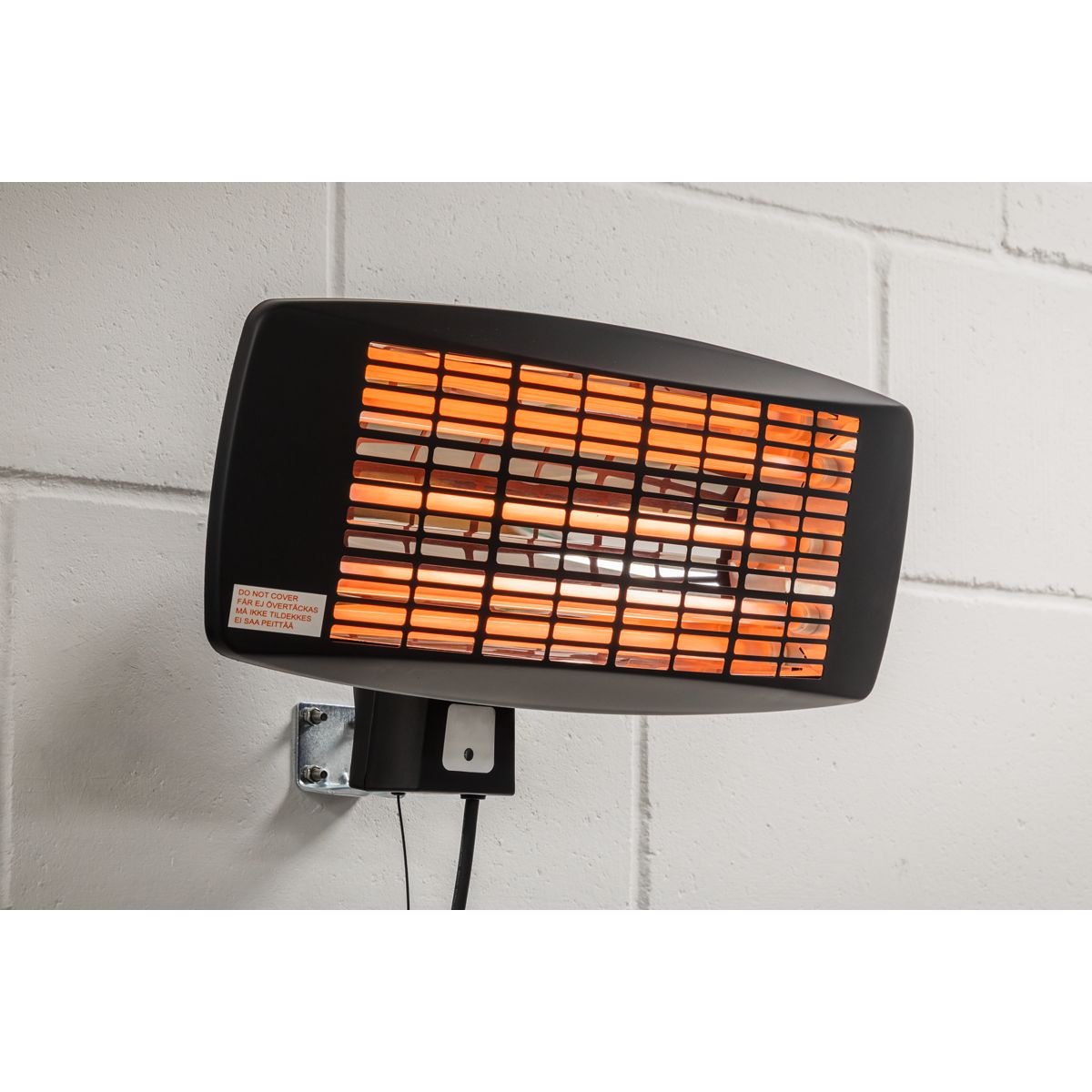 Sealey Wall Mounting Infrared Quartz Heater 2000W/230V - Image 7