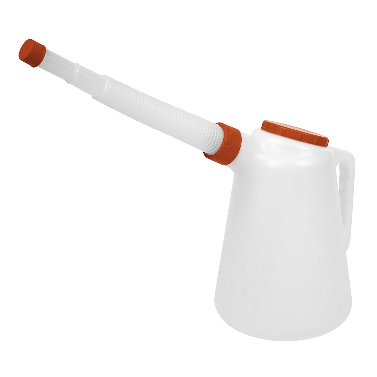 Sealey Oil Containers with Lid & Flexible Spout 5L - Set of 5 - Image 2