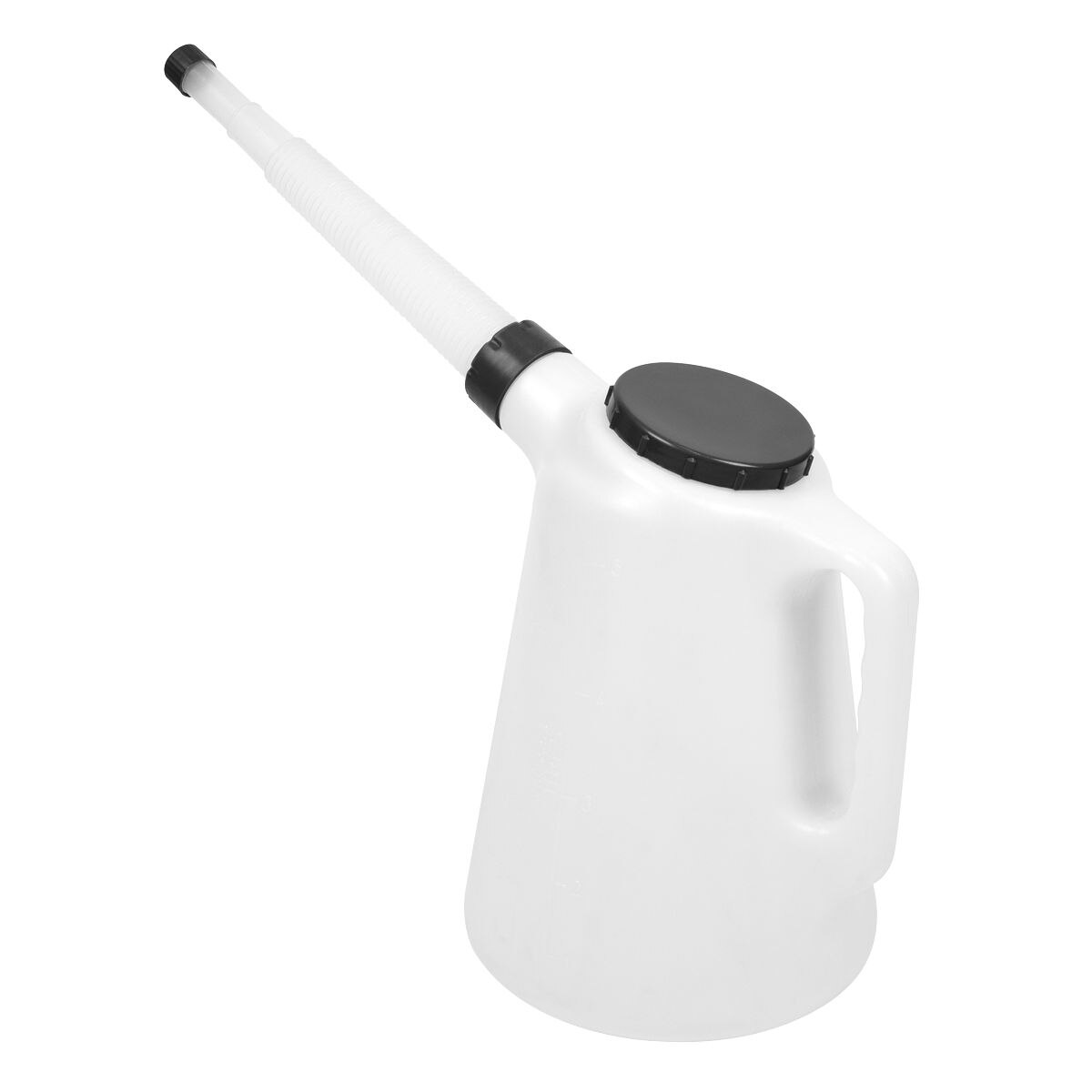 Sealey Oil Containers with Lid & Flexible Spout 5L - Set of 5 - Image 3
