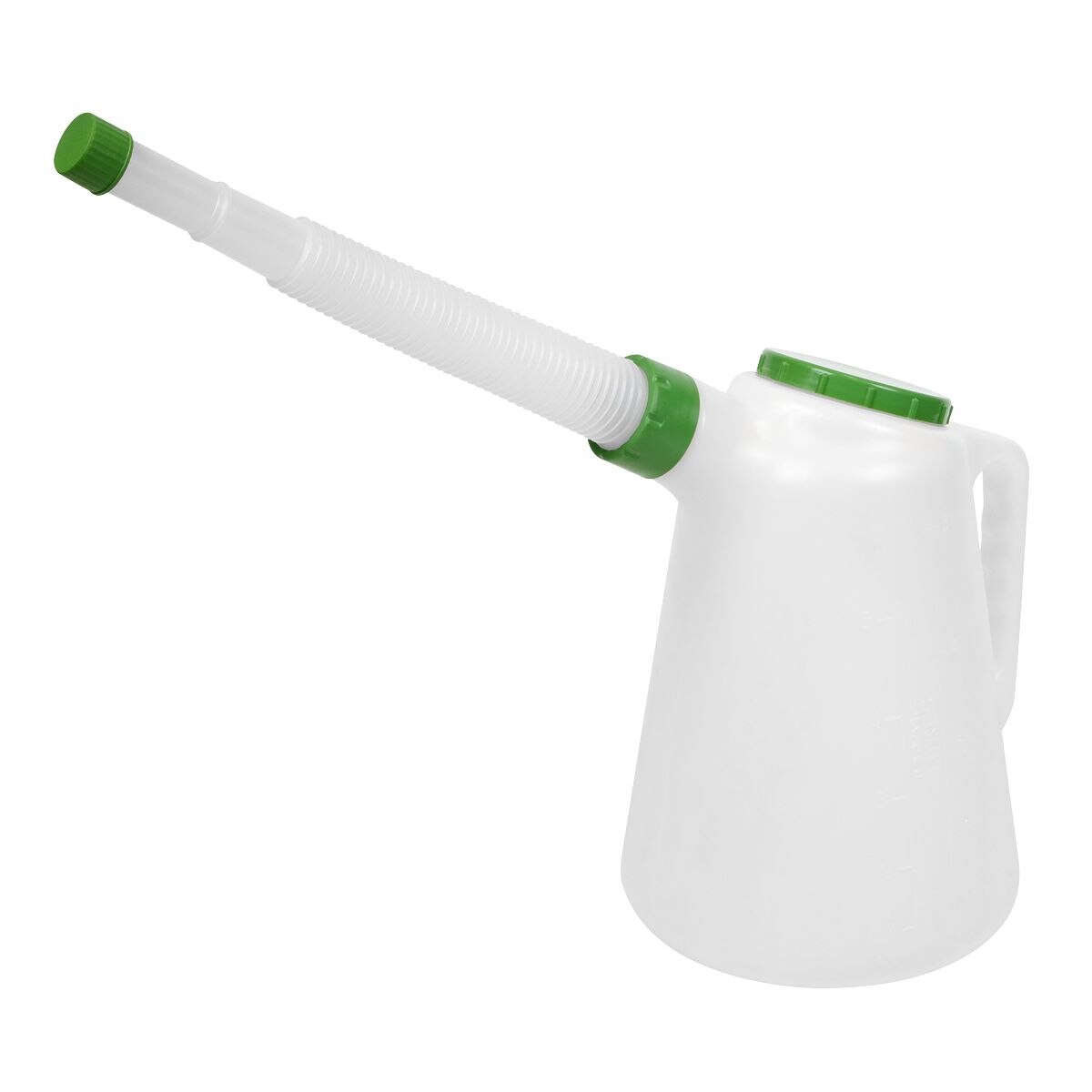 Sealey Oil Containers with Lid & Flexible Spout 5L - Set of 5 - Image 5