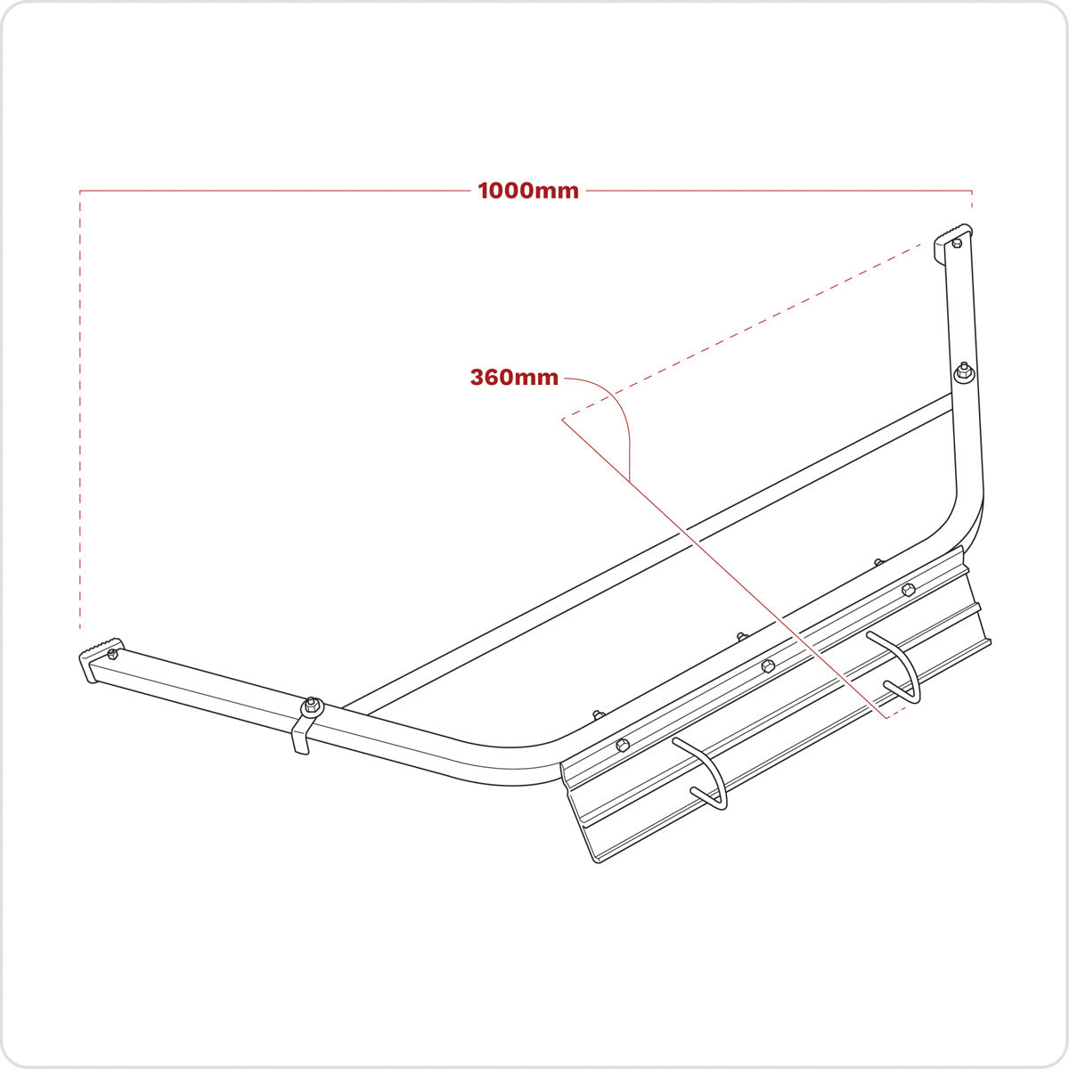 Sealey Ladder Stand-Off LAD002