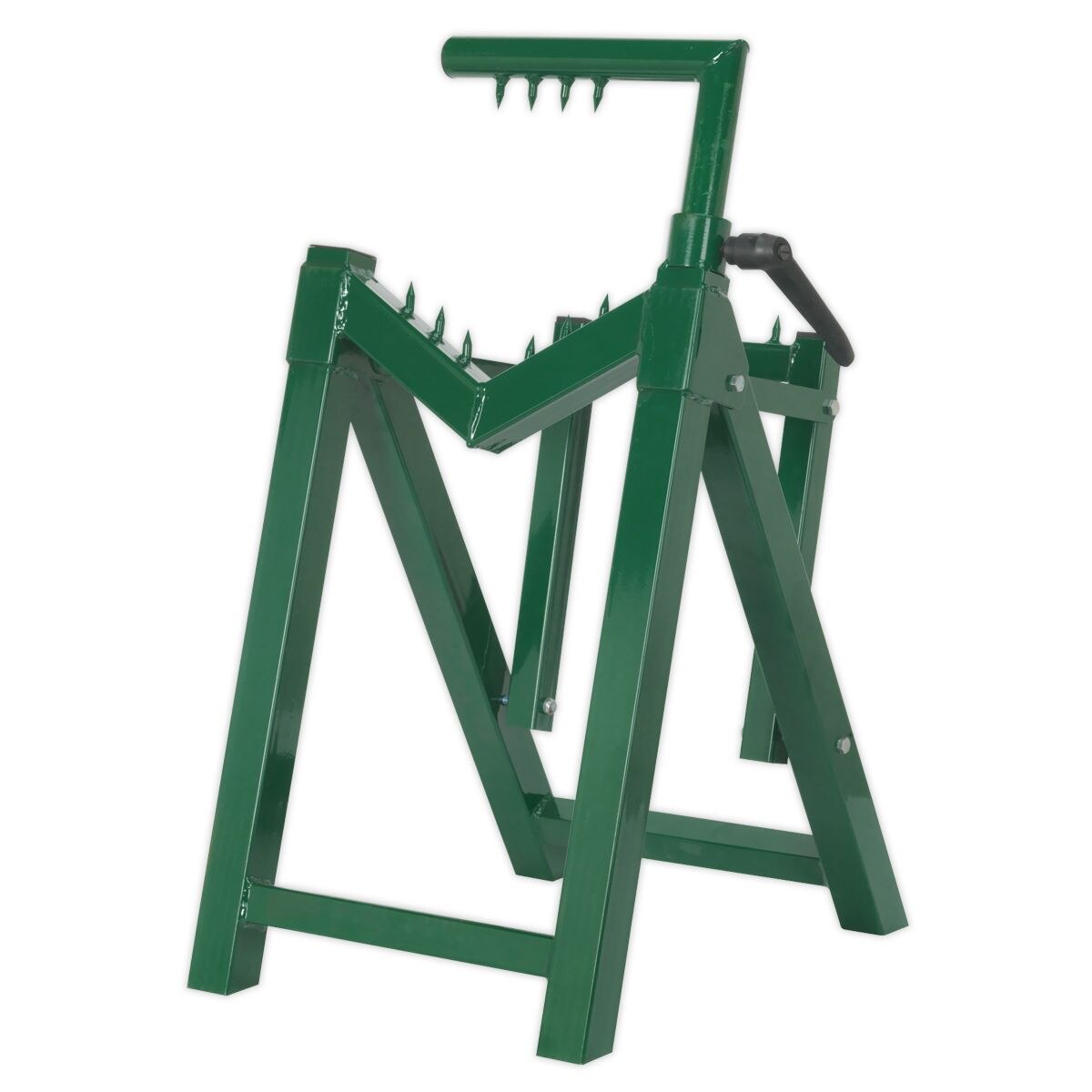 Sealey Heavy-Duty Log Stand √ò230mm Capacity - Image 1