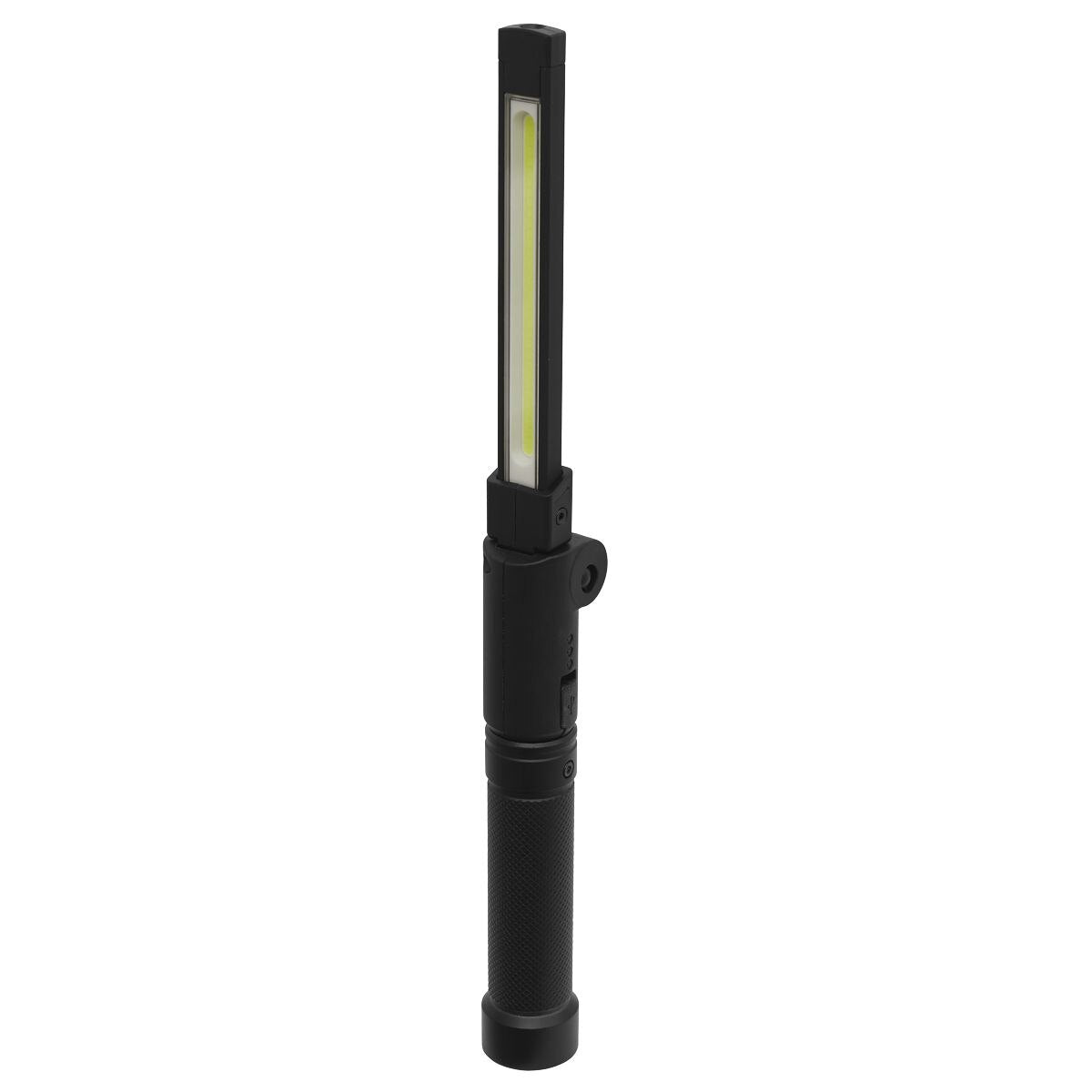 Sealey Rechargeable Aluminium Folding Pocket Light 2 COB & 1 SMD LED - Image 9