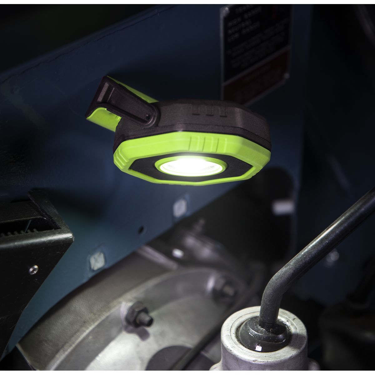 Sealey 360° Rechargeable Pocket Floodlight with Magnet 14W COB LED - Green - Image 8