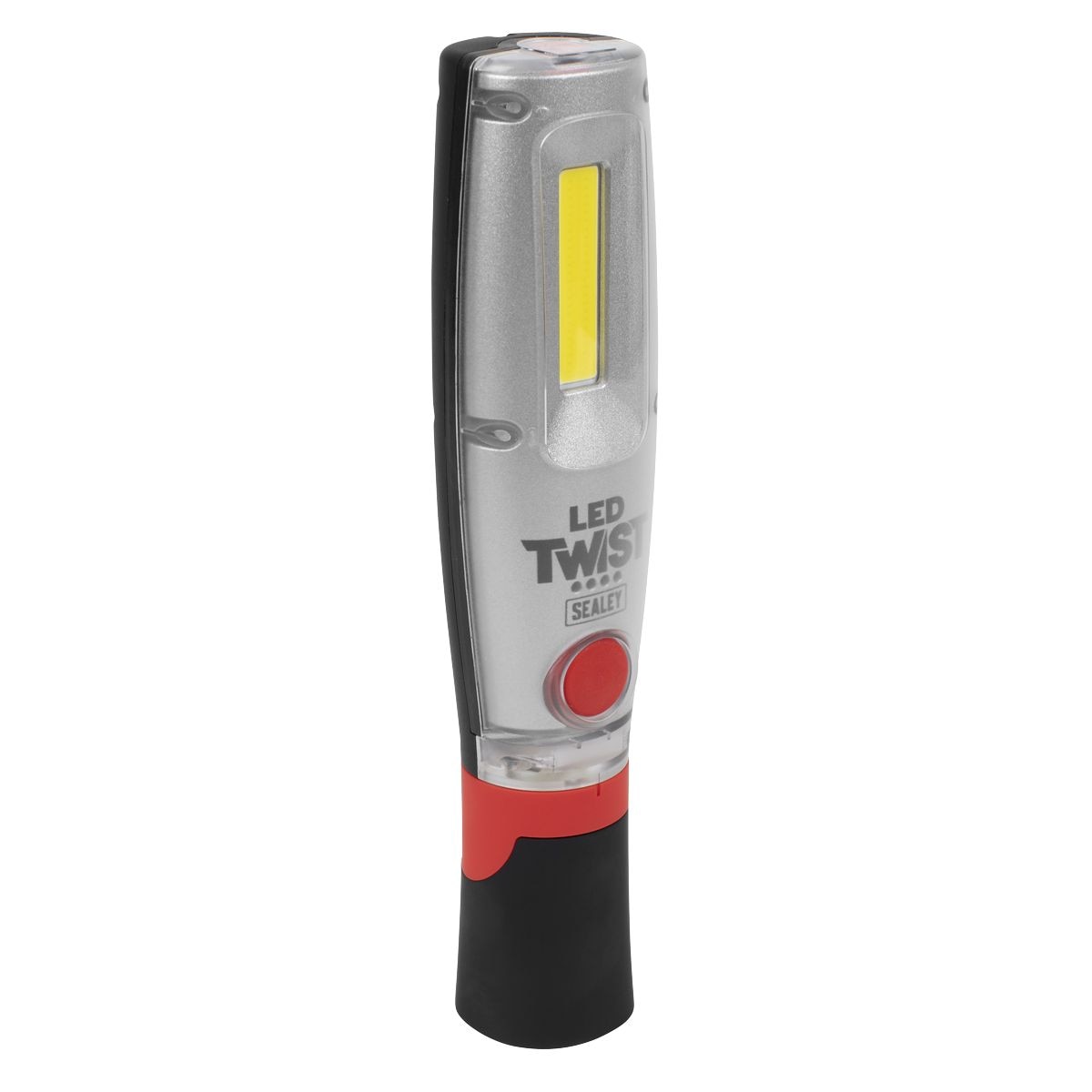 Sealey LED Twist Rechargeable Inspection Light 16W COB & 1W SMD - Image 1