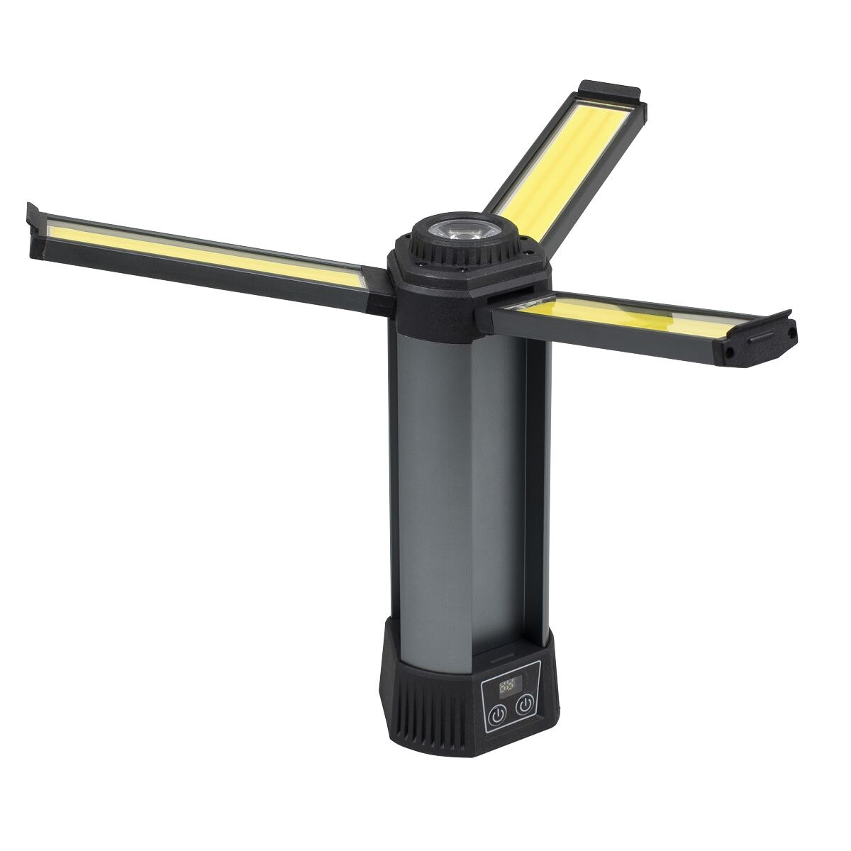 Sealey Rechargeable Flexible Floodlight with Tripod 24W COB LED & 5W SMD LED - Image 6