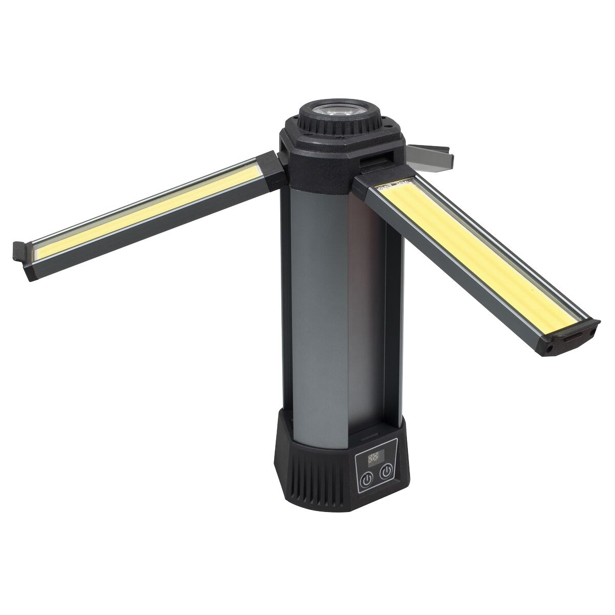 Sealey Rechargeable Flexible Floodlight with Tripod 24W COB LED & 5W SMD LED - Image 8