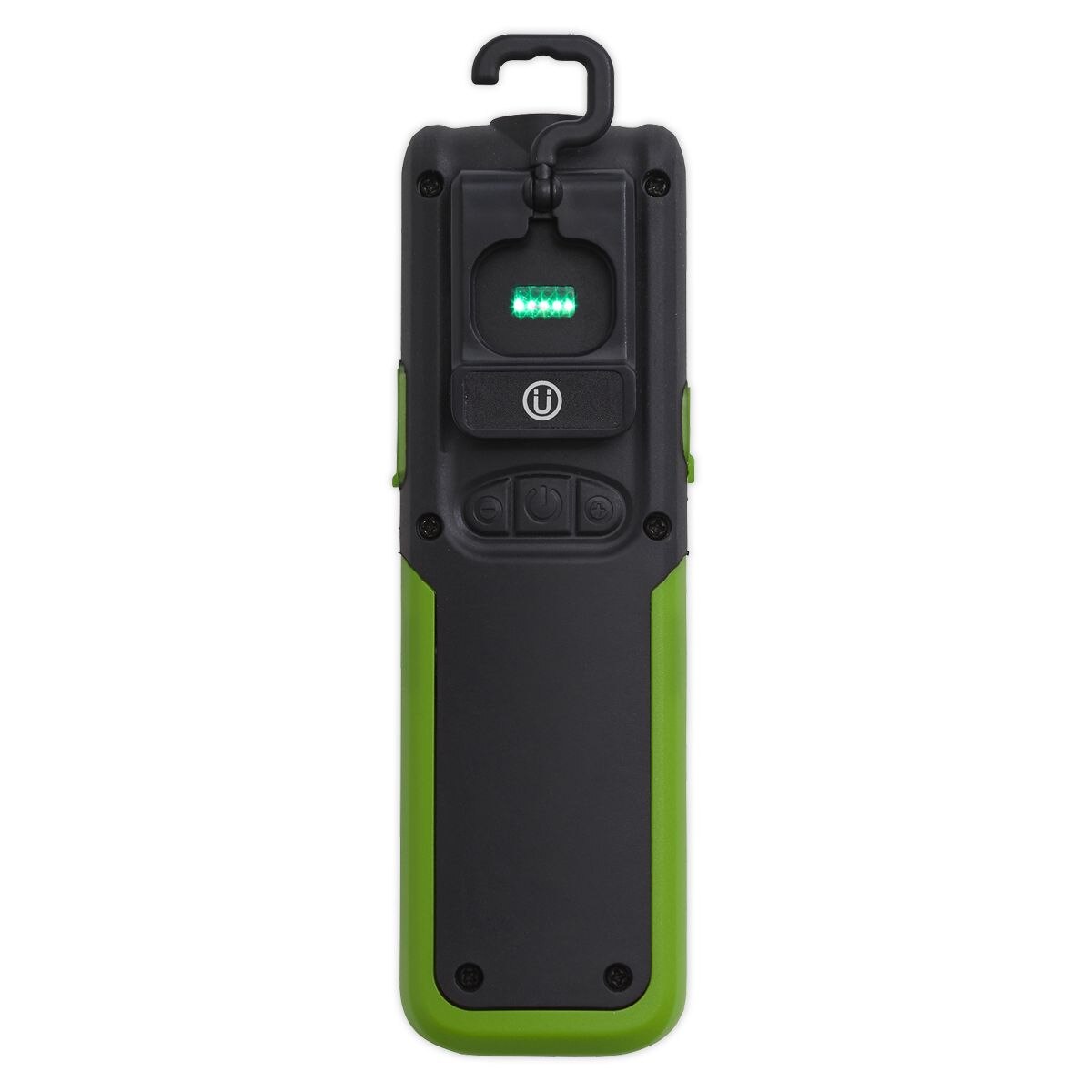 Sealey Rechargeable Inspection Light with Power Bank 5W COB & 3W SMD LED - Green - Image 8