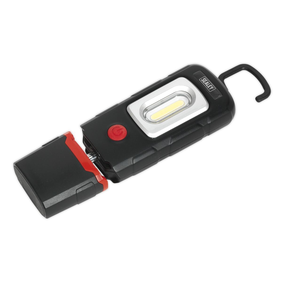 Sealey Rechargeable 360° Inspection Light 3W COB & 1W SMD LED - Black - Image 1