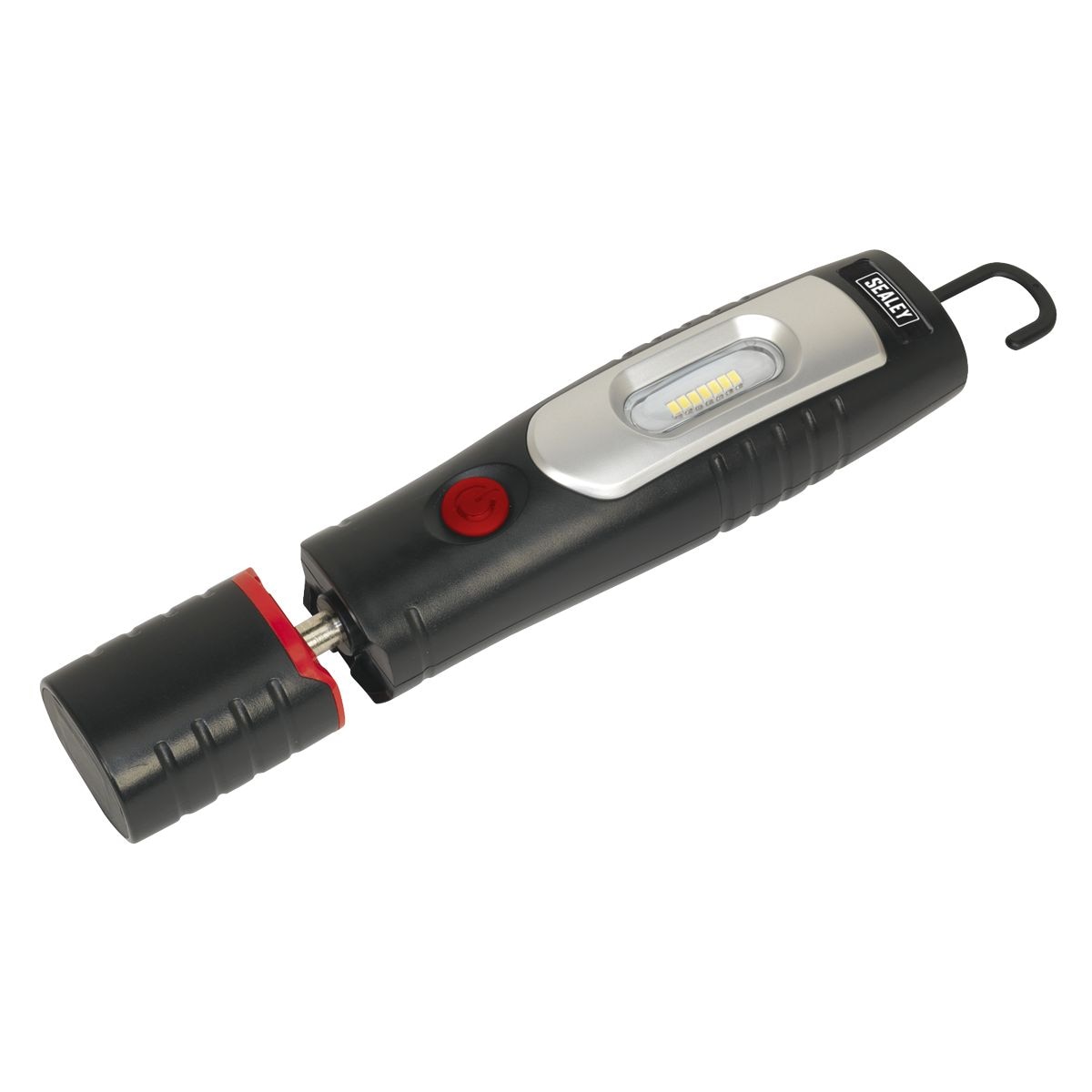 Sealey Rechargeable 360° Inspection Light 4W & 3W SMD LED - Black - Image 1