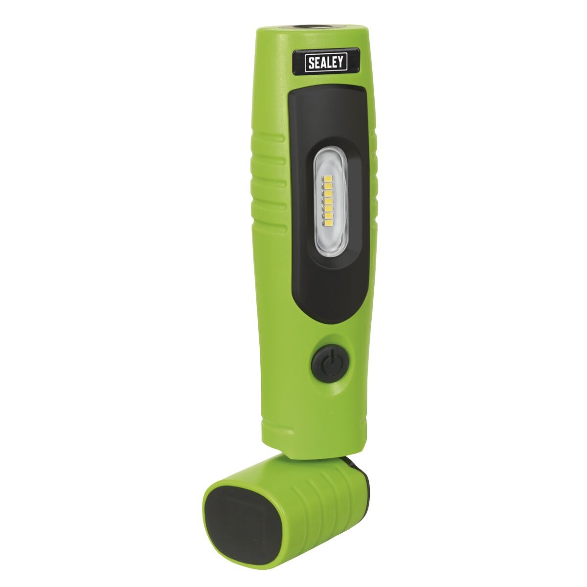 Sealey Rechargeable 360° Inspection Lamp 4W & 3W SMD LED - Green - Image 2
