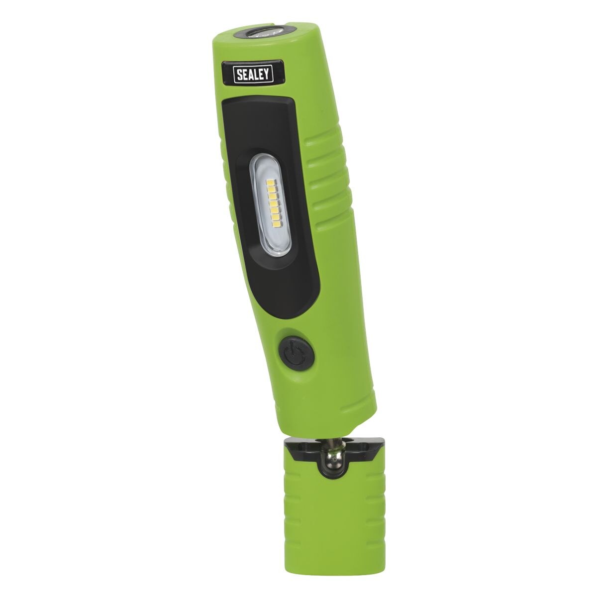 Sealey Rechargeable 360° Inspection Lamp 4W & 3W SMD LED - Green - Image 3
