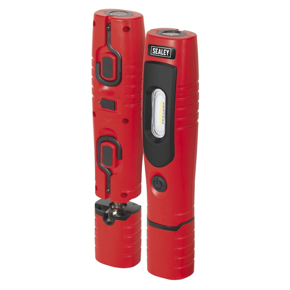 Sealey Rechargeable 360° Inspection Light 4W & 3W SMD LED - Red - Image 6