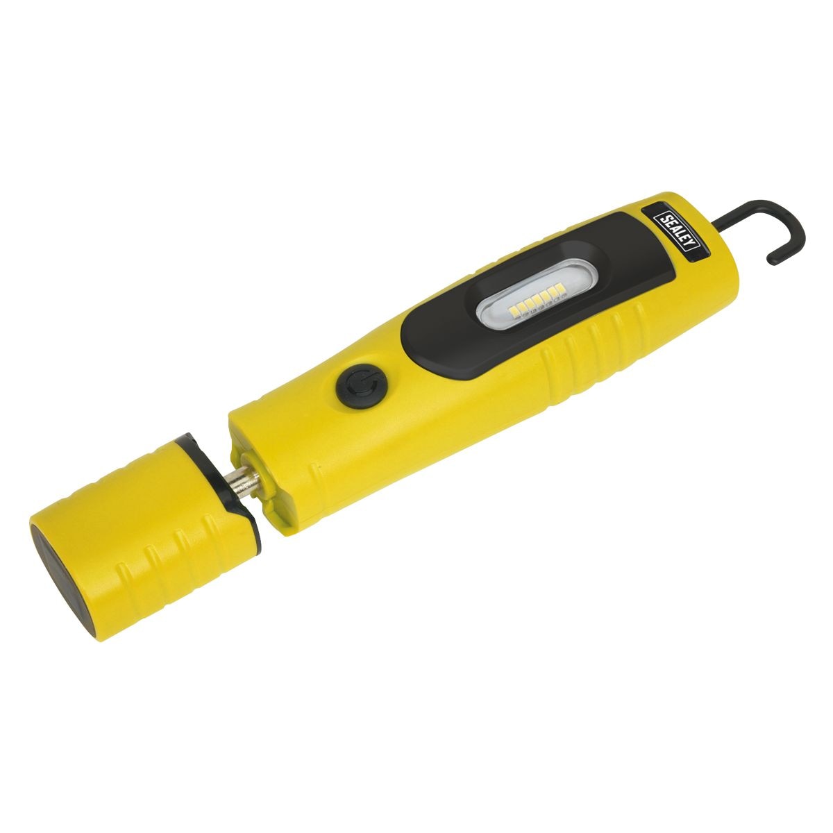 Sealey Rechargeable 360° Inspection Light 4W & 3W SMD LED - Yellow - Image 1