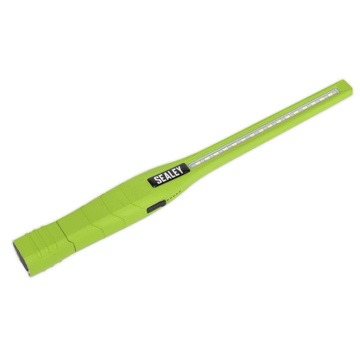 Sealey Rechargeable 360° Slim Inspection Light 8W & 1W SMD LED - Green - Image 1