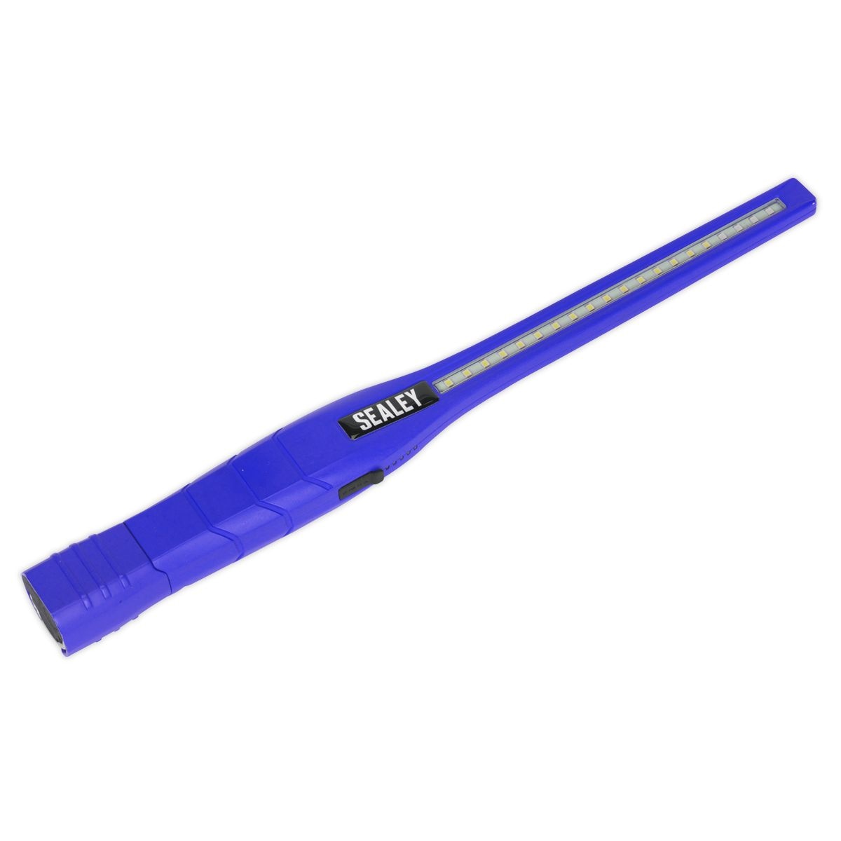 Sealey Rechargeable 360° Slim Inspection Light 8W & 1W SMD LED & UV Light - Blue - Image 1