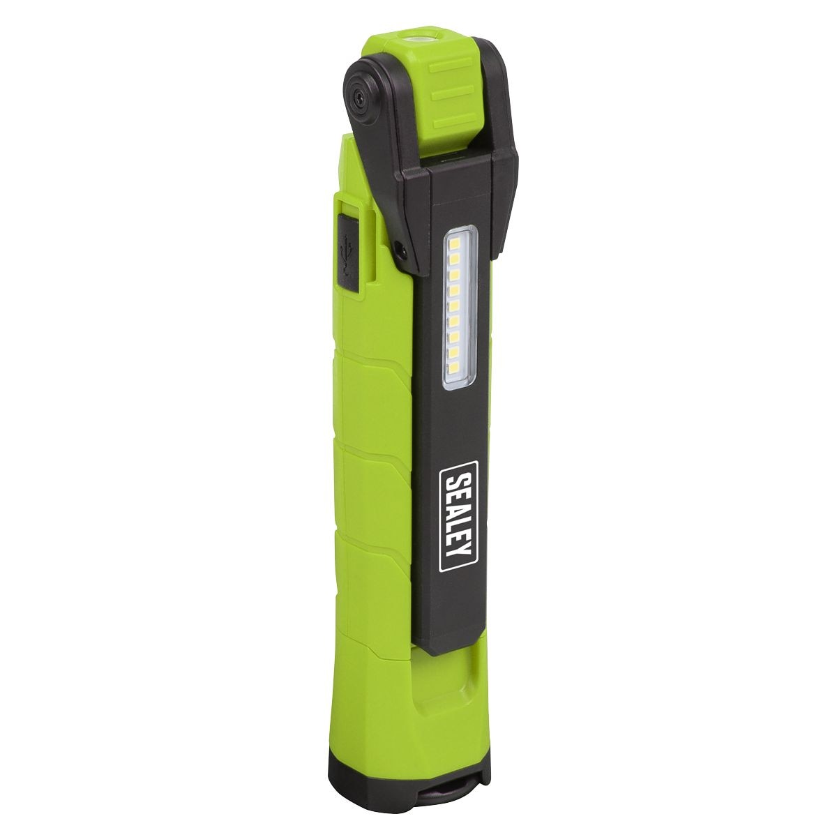 Sealey Rechargeable 360° Inspection Light 10W & 2 x 4W SMD LED - Green - Image 1