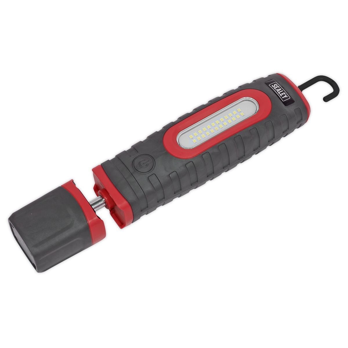 Sealey Rechargeable 360° Inspection Light 15W & 3W SMD LED - Red - Image 1