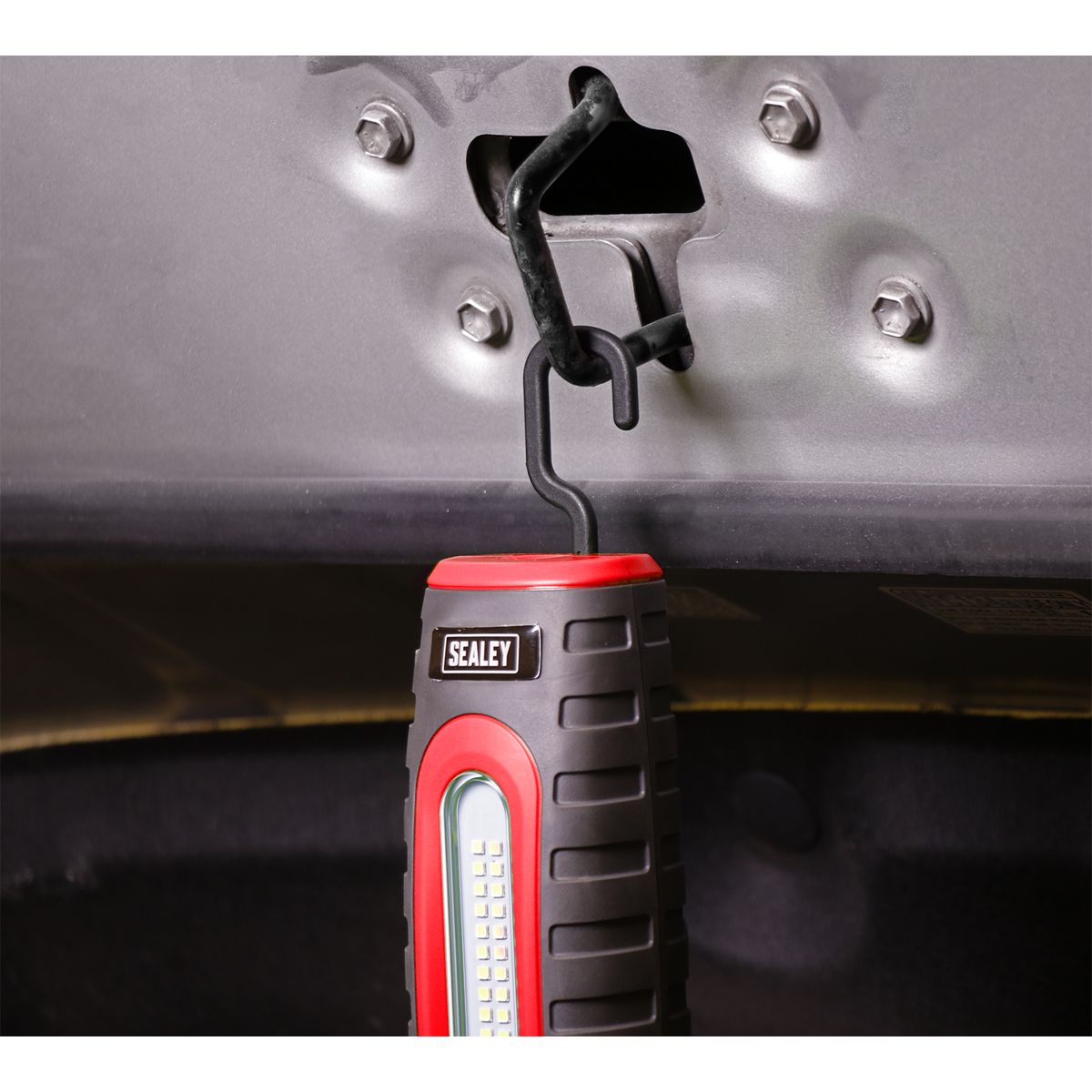 Sealey Rechargeable 360° Inspection Light 15W & 3W SMD LED - Red - Image 9