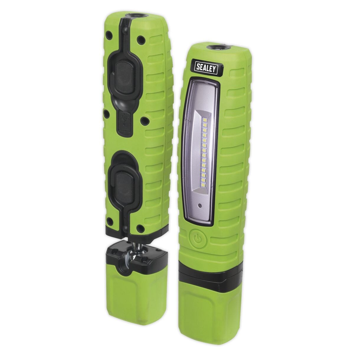 Sealey Rechargeable 360° Inspection Light 8W & 3W SMD LED - Green - Image 7