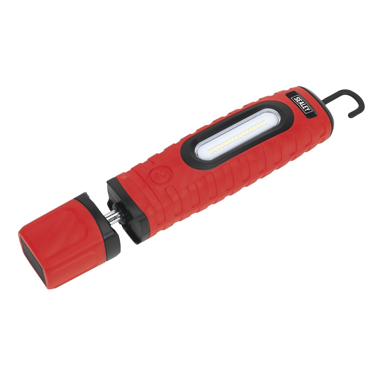 Sealey Rechargeable 360° Inspection Light 10W & 3W SMD LED - Red - Image 1