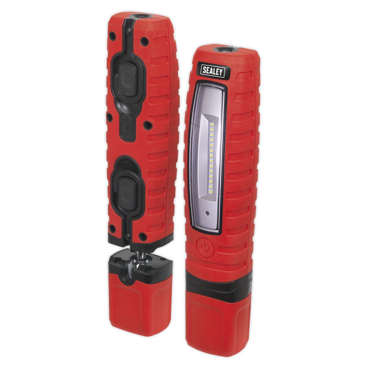 Sealey Rechargeable 360° Inspection Light 8W & 3W SMD LED - Red - Image 7