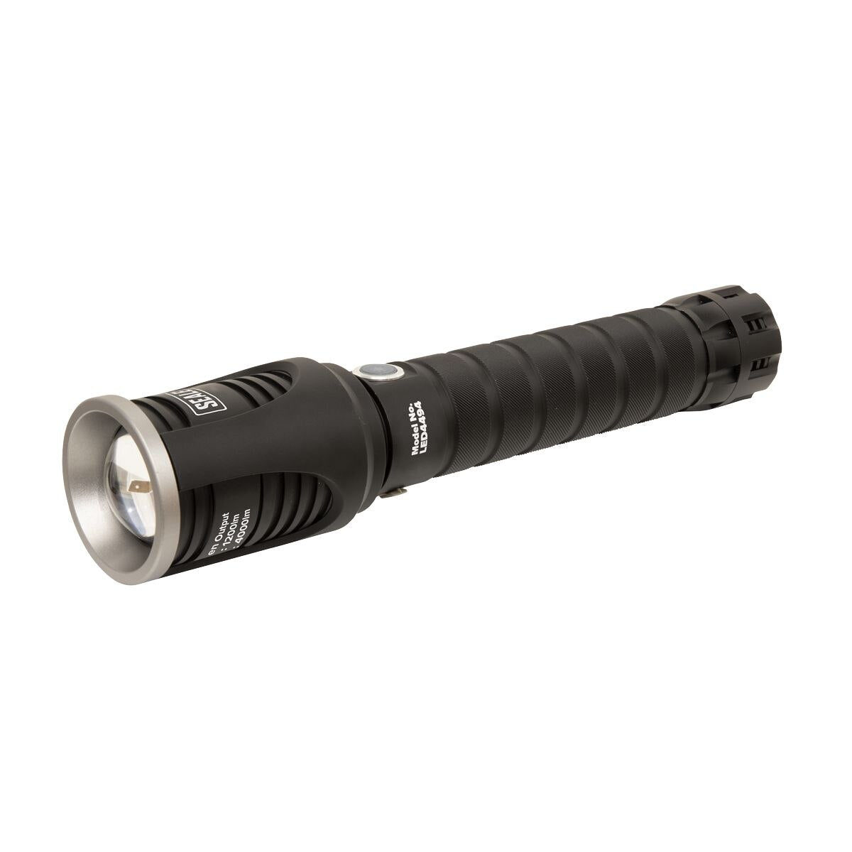 Sealey Rechargeable Aluminium Torch with Adjustable Focus 60W SMD LED - Image 3