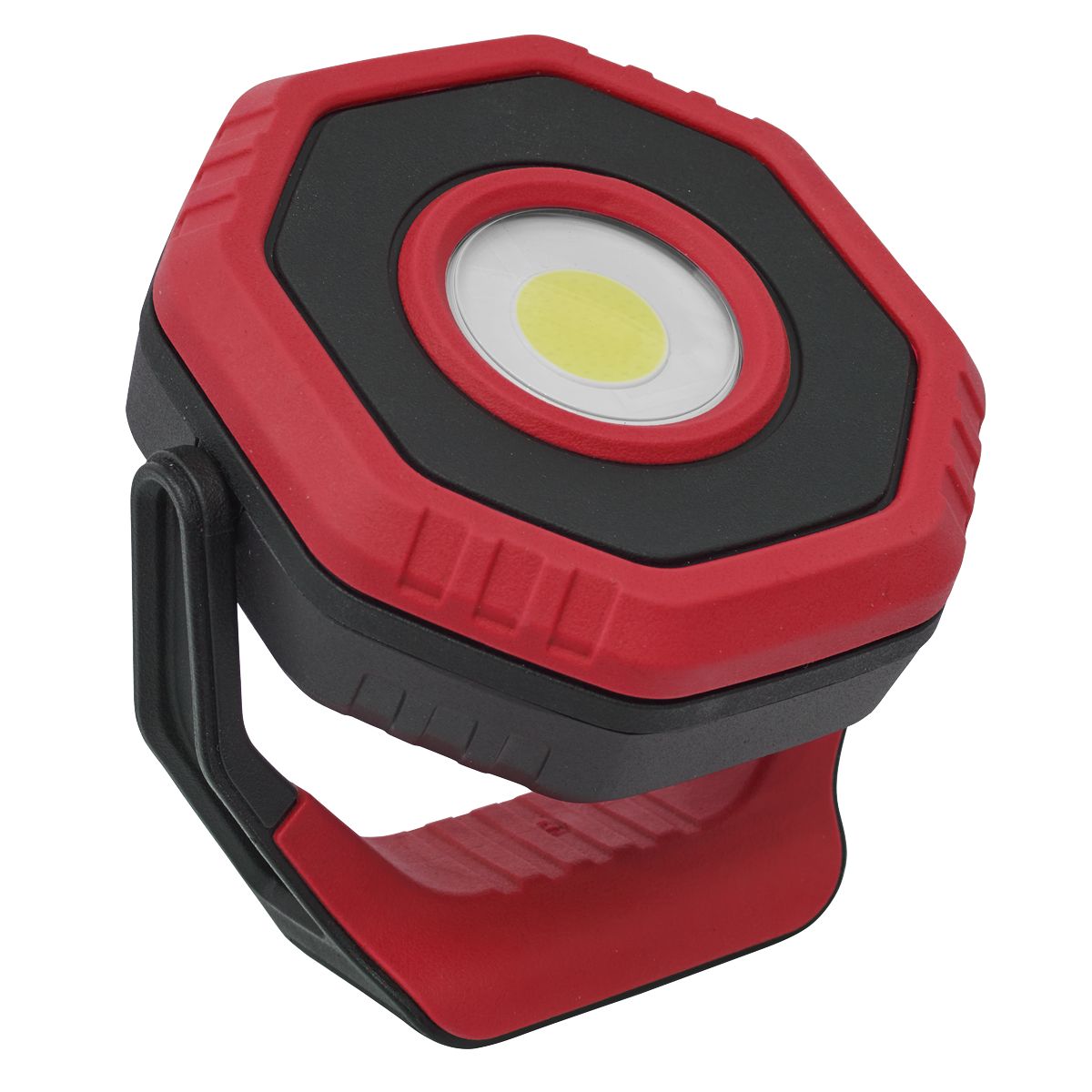 Sealey Rechargeable 360° Pocket Floodlight with Magnet 7W COB LED - Red - Image 2