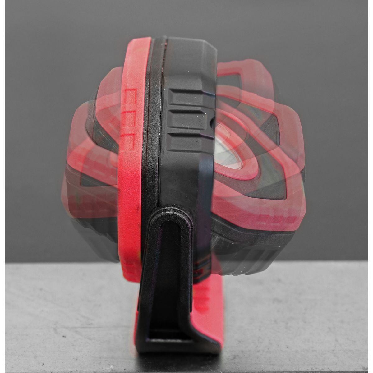 Sealey Rechargeable 360° Pocket Floodlight with Magnet 7W COB LED - Red - Image 6