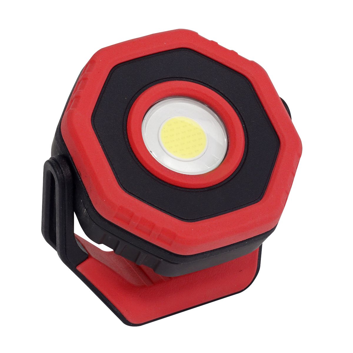 Sealey Rechargeable 360° Pocket Floodlight with Magnet 7W COB LED - Red - Image 7