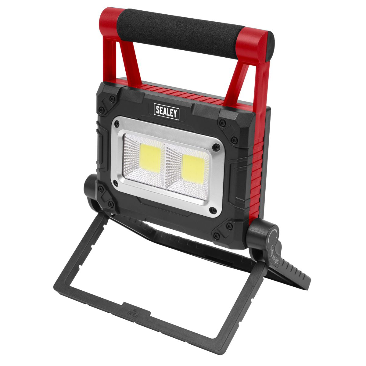 Sealey Rechargeable Solar Powered Portable Floodlight 15W COB LED - Image 5