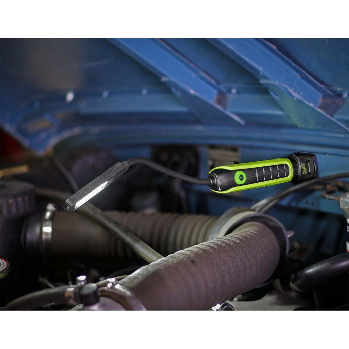 Sealey Rechargeable Flexi Inspection Light 5W COB & 3W SMD LED - Image 10
