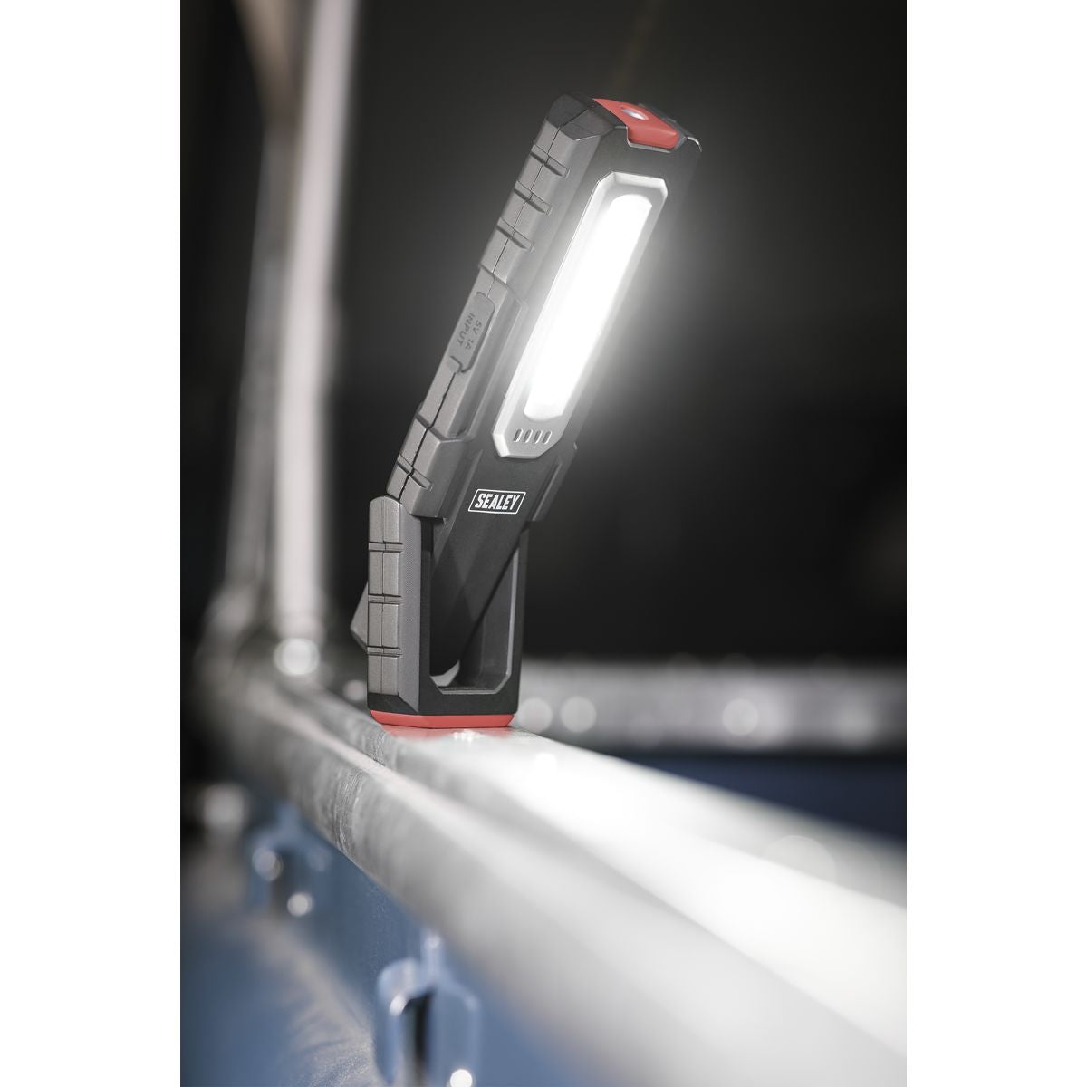 Sealey Inspection Light (x2) with Double Wireless Charging Base 5W COB & 1W SMD LED - Image 6