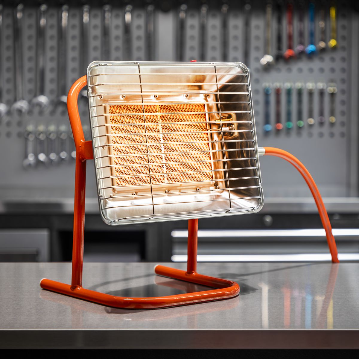 Sealey Space Warmer Propane Heater with Stand 14,330Btu/hr - Image 7