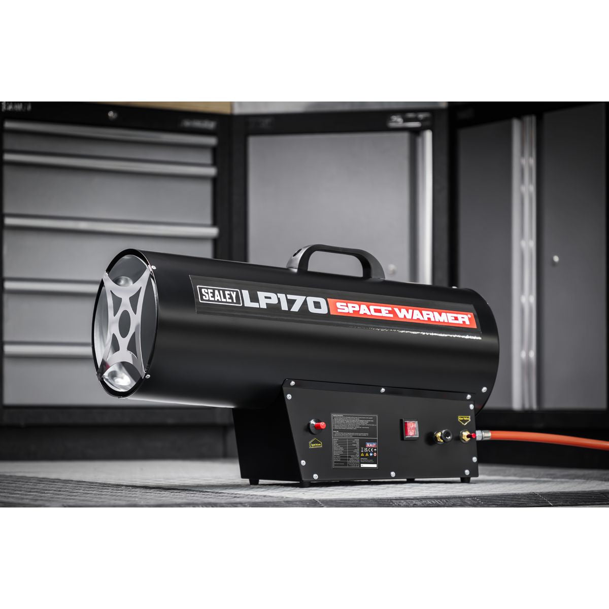 Sealey Space Warmer Propane Heater 102,000-170,000Btu/hr (30-50kW) - Image 9