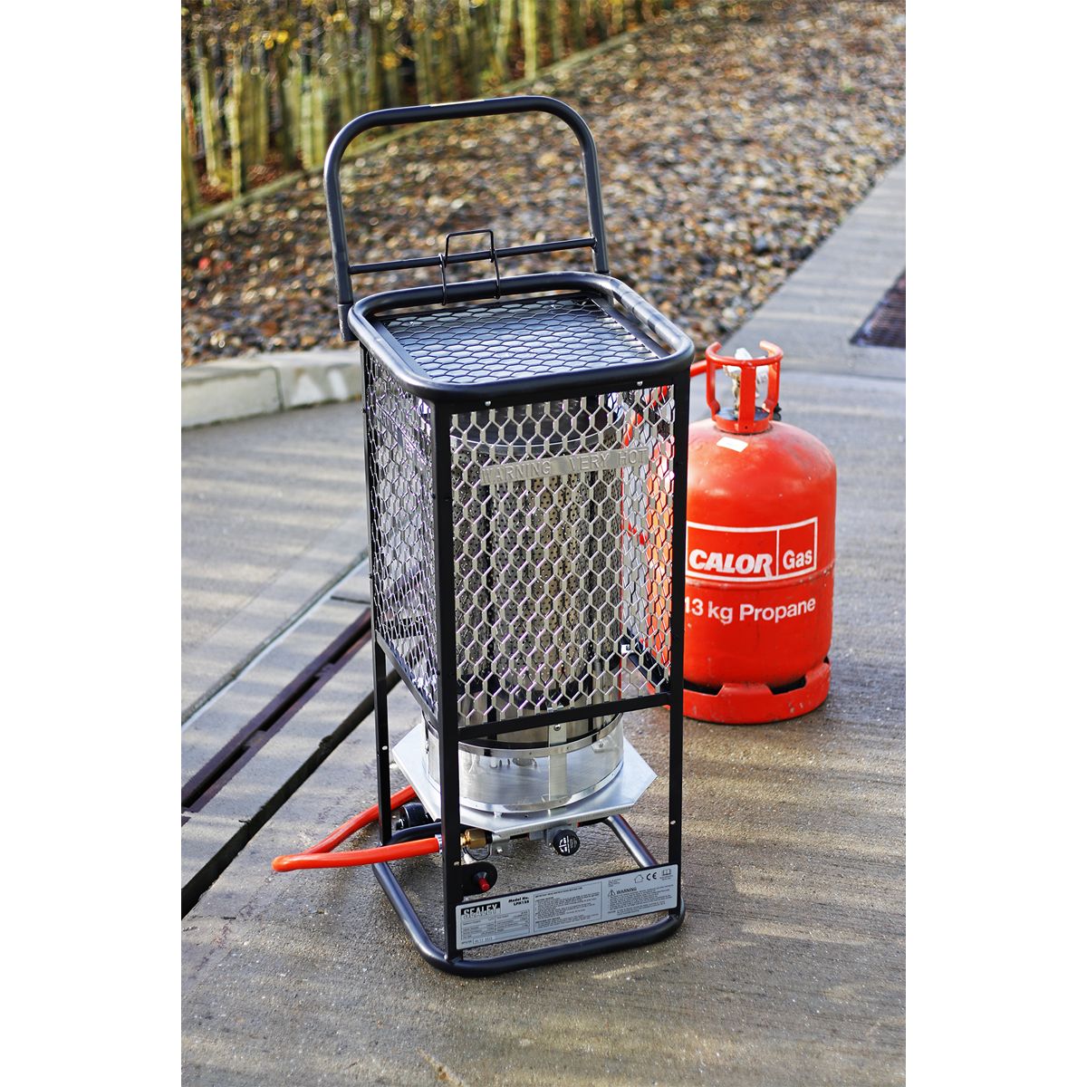 Sealey Space Warmer Industrial Propane Heater 125,000Btu/hr - Image 6