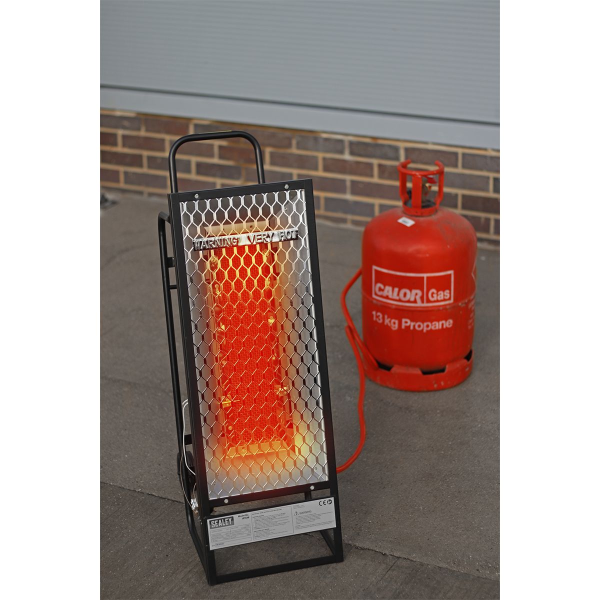 Sealey Space Warmer Industrial Propane Heater 35,000Btu/hr - Image 6