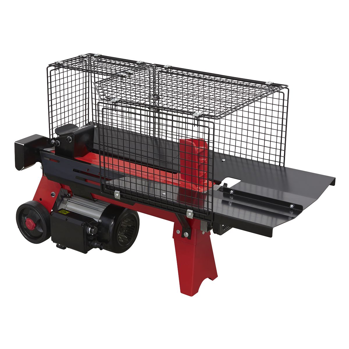Sealey Horizontal Log Splitter 4 Tonne 370mm Capacity - Image 1
