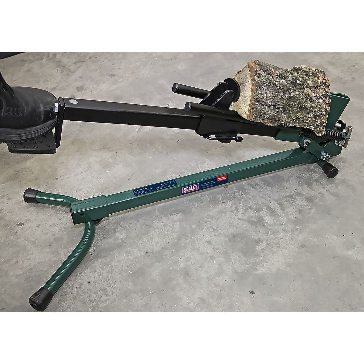 Sealey Log Splitter Foot Operated - Horizontal - Image 10